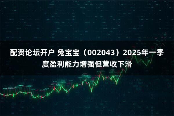 配资论坛开户 兔宝宝（002043）2025年一季度盈利能力增强但营收下滑
