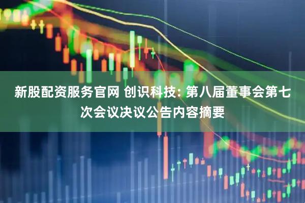 新股配资服务官网 创识科技: 第八届董事会第七次会议决议公告内容摘要